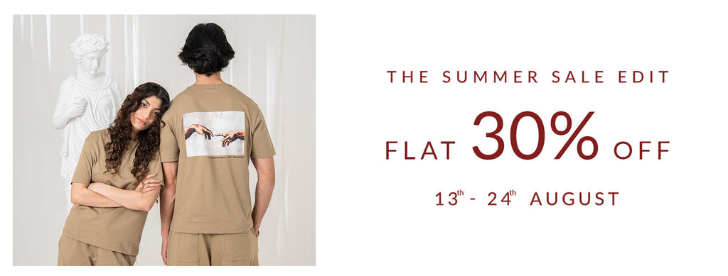 Independence Day Sale Alert – Flat 30% Off in the Summer Sale Edit