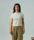Women's Linen Lace Tee