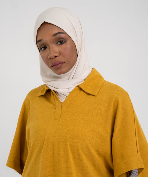 Women's Linen Collar Dress