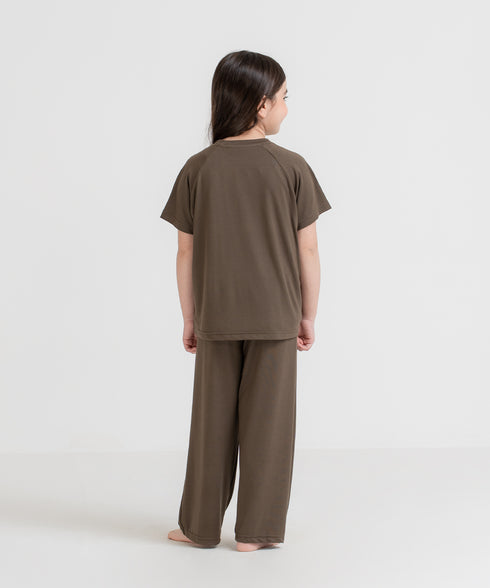 Girls' Air Cropped Pajama Set