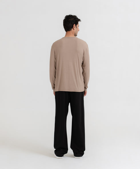 Men's Modal Rib Henley