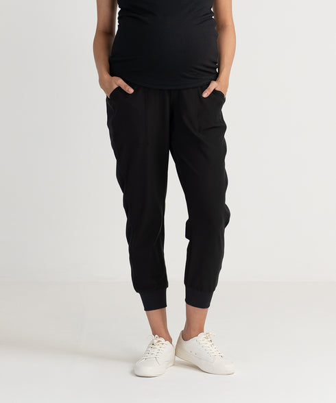 Women's Maternity Fold Down Joggers