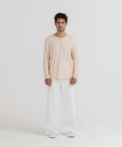 Men's Modal Rib Henley