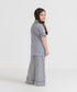 Girls' Striped Pajama Set