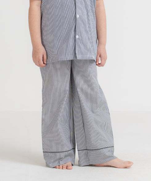 Girls' Striped Pajama Set