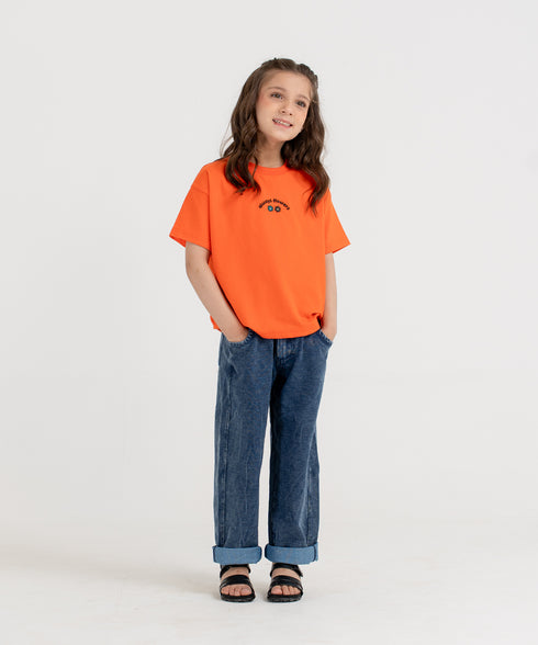 Girls' Flower Tee