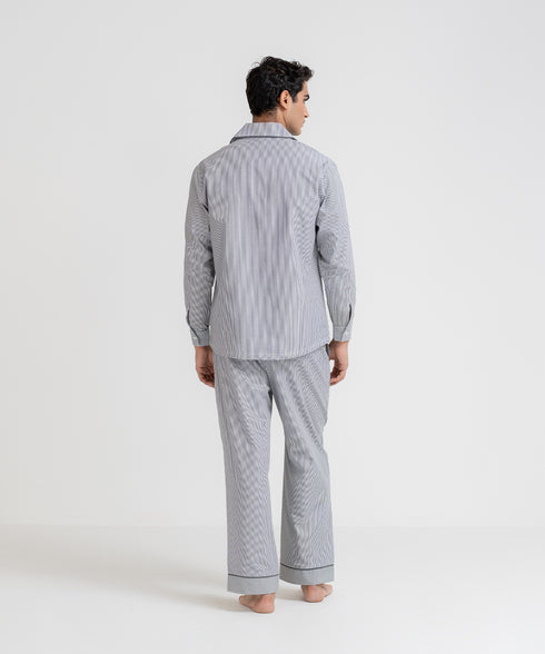 Men's Striped Pajama Set