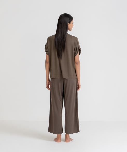 Women's Air Cropped Pajama Set