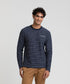 Men's Striped Long Sleeve Tee