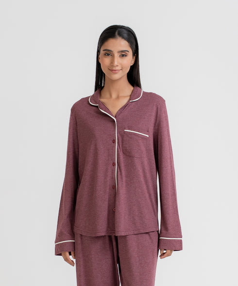 Women's Button Down Pajama Set