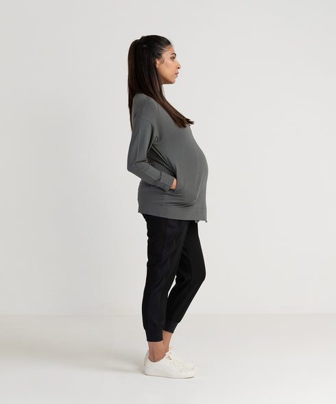 Women's Maternity/Nursing Wrap Cardigan