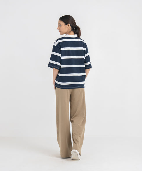 Women's Oversized Rugby Shirt