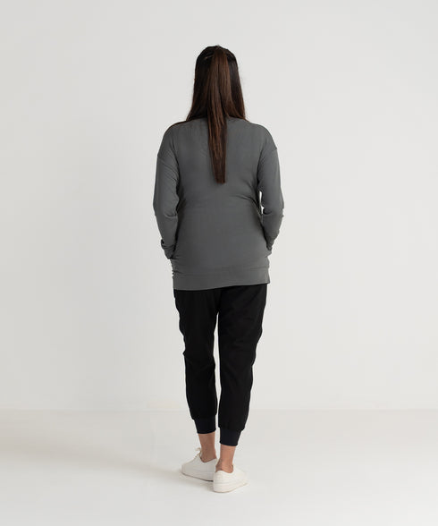 Women's Maternity/Nursing Wrap Cardigan