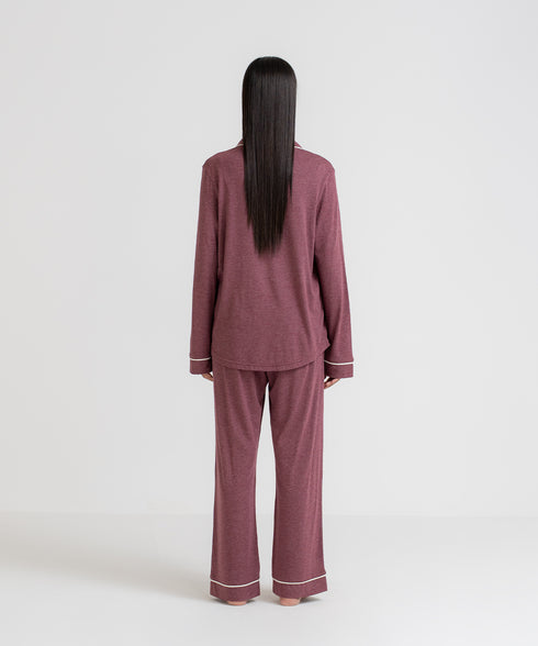 Women's Button Down Pajama Set