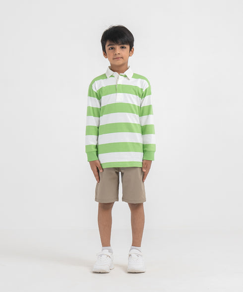 Kids' Long Sleeve Rugby Shirt