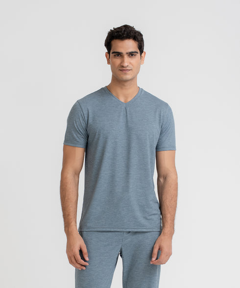 Men's LuxeLight V-Neck Tee