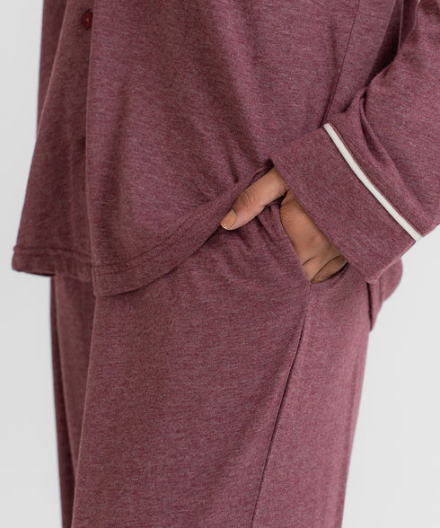 Women's Button Down Pajama Set