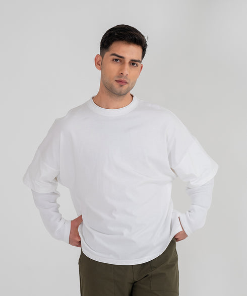 Men's Double Sleeve Tee