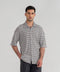 Men's Waffle Striped Shirt