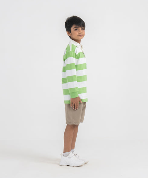 Kids' Long Sleeve Rugby Shirt