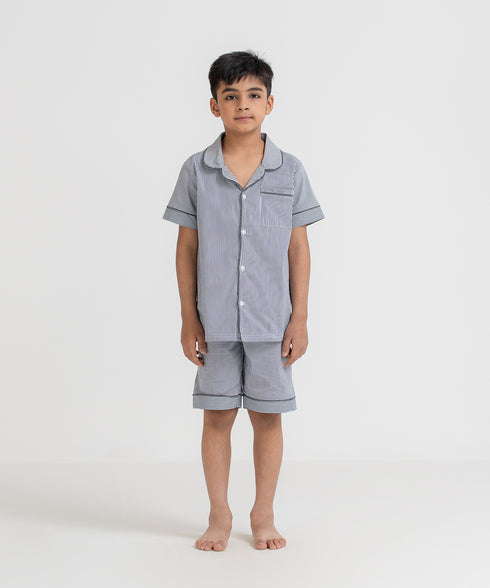 Boys' Striped Pajama Set