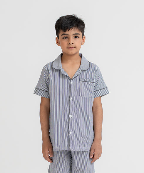 Boys' Striped Pajama Set
