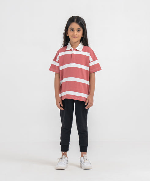 Kids' Oversized Rugby Shirt