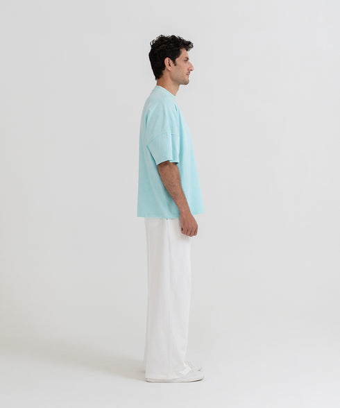 Men's Pin Tucks Straight Pants