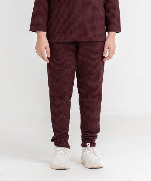 Girls' Waffle Joggers