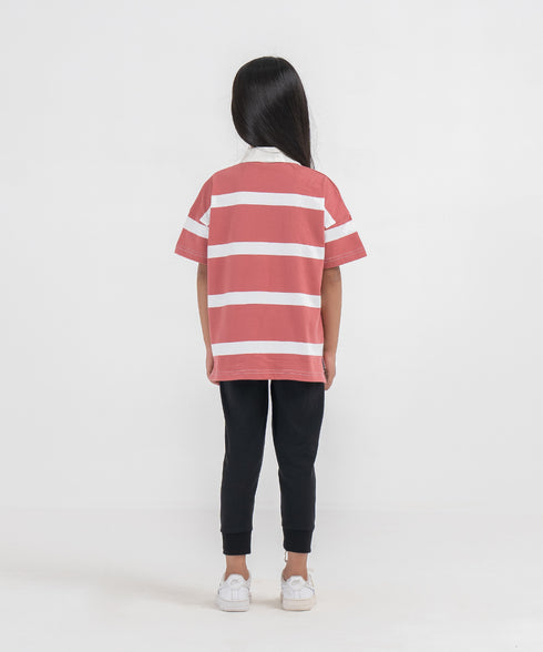 Kids' Oversized Rugby Shirt