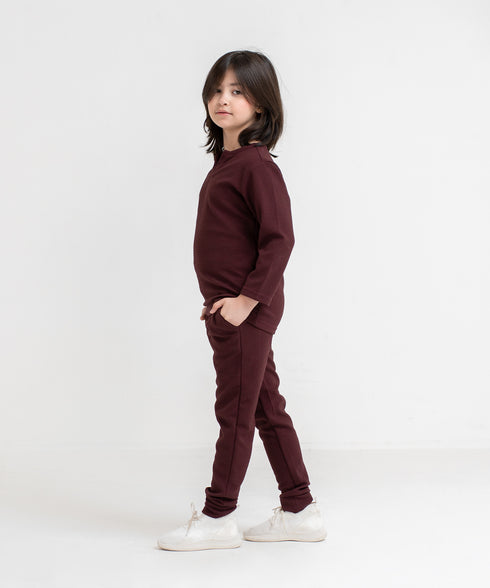 Girls' Waffle Joggers