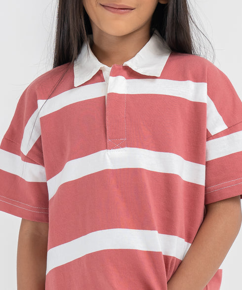 Kids' Oversized Rugby Shirt