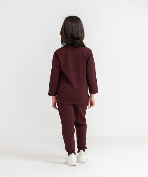 Girls' Waffle Joggers