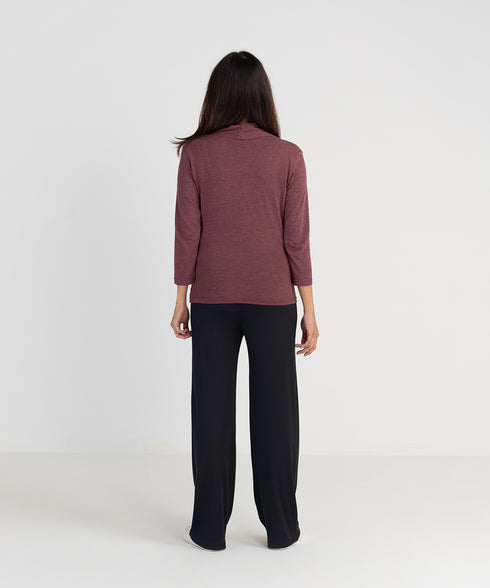 Women's Maternity/Nursing Wrap Top