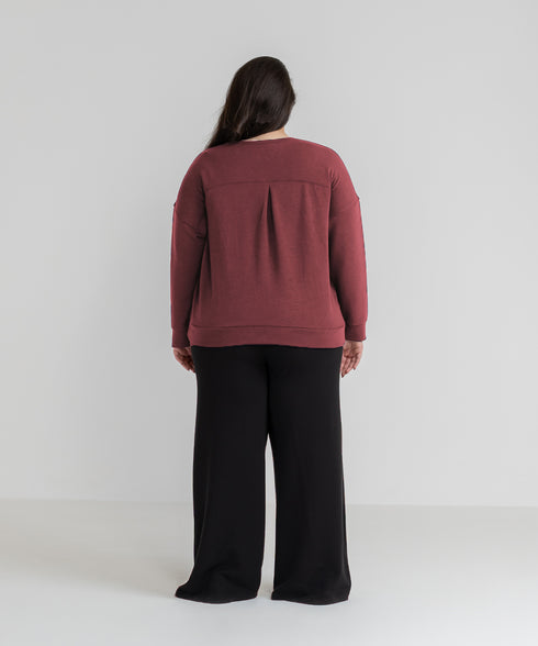 Women's Plus LuxeStretch Sweatshirt