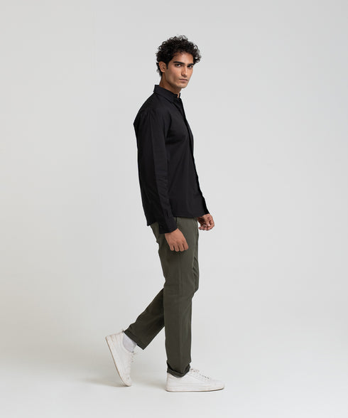 Men's Hidden Placket Shirt