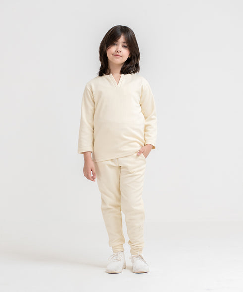 Girls' Waffle Joggers