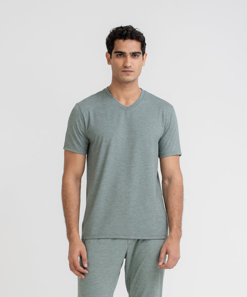 Men's LuxeLight V-Neck Tee