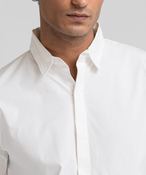 Men's Hidden Placket Shirt