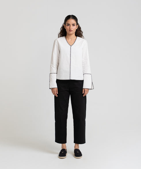 Women's Contrast Stitch Shirt