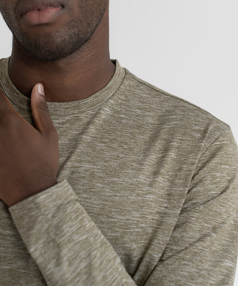 Men's B-Fit Slub Full Sleeve Tee