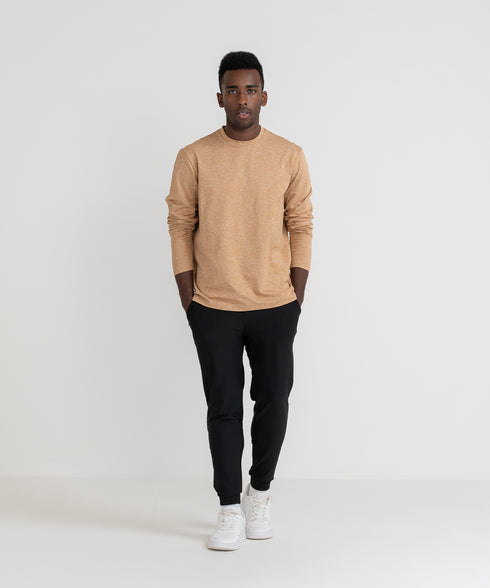 Men's B-Fit Slub Full Sleeve Tee