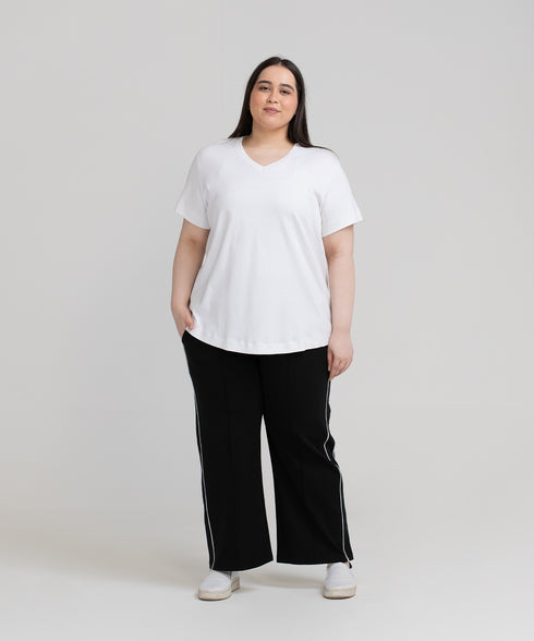 Women's Plus Perfect V-Neck Tee