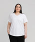 Women's Plus Perfect V-Neck Tee