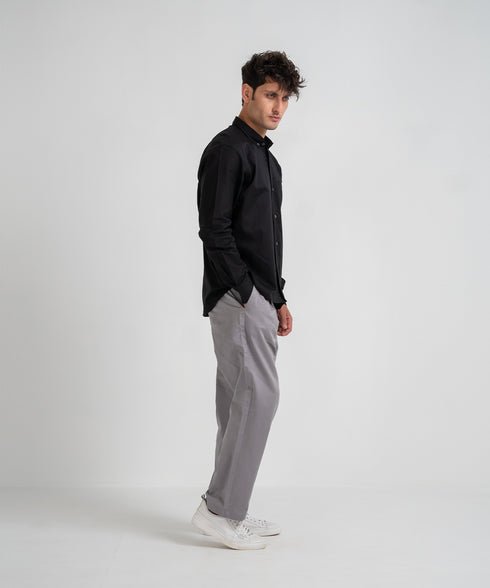 Men's Twill Button Down Shirt