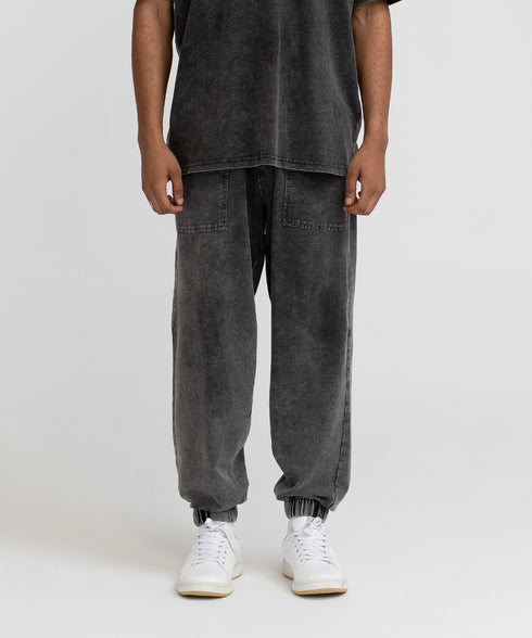 Men's Denim Relaxed Fit Joggers