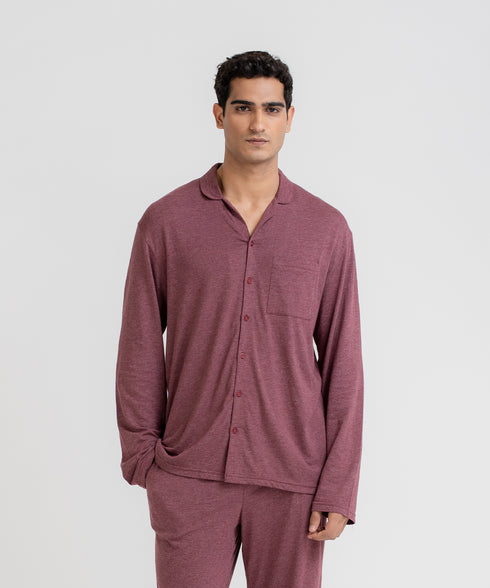 Men's Button Down Pajama Set