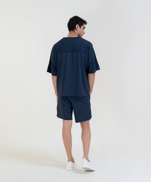 Men's B-Fit Dot Mesh Loose Fit Tee