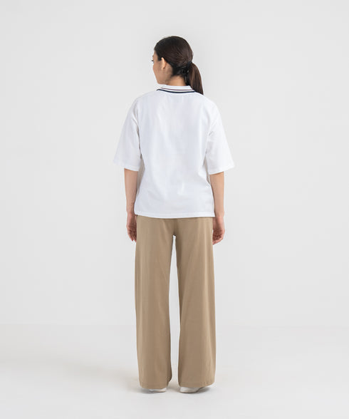 Women's Oversized Polo Shirt