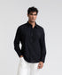 Men's Pin Tucks Button Down Shirt